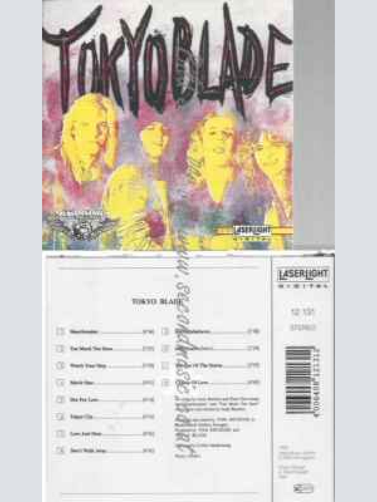 CD--TOKYO BLADE--SAME ( TRACKS, #LASERLIGHT)