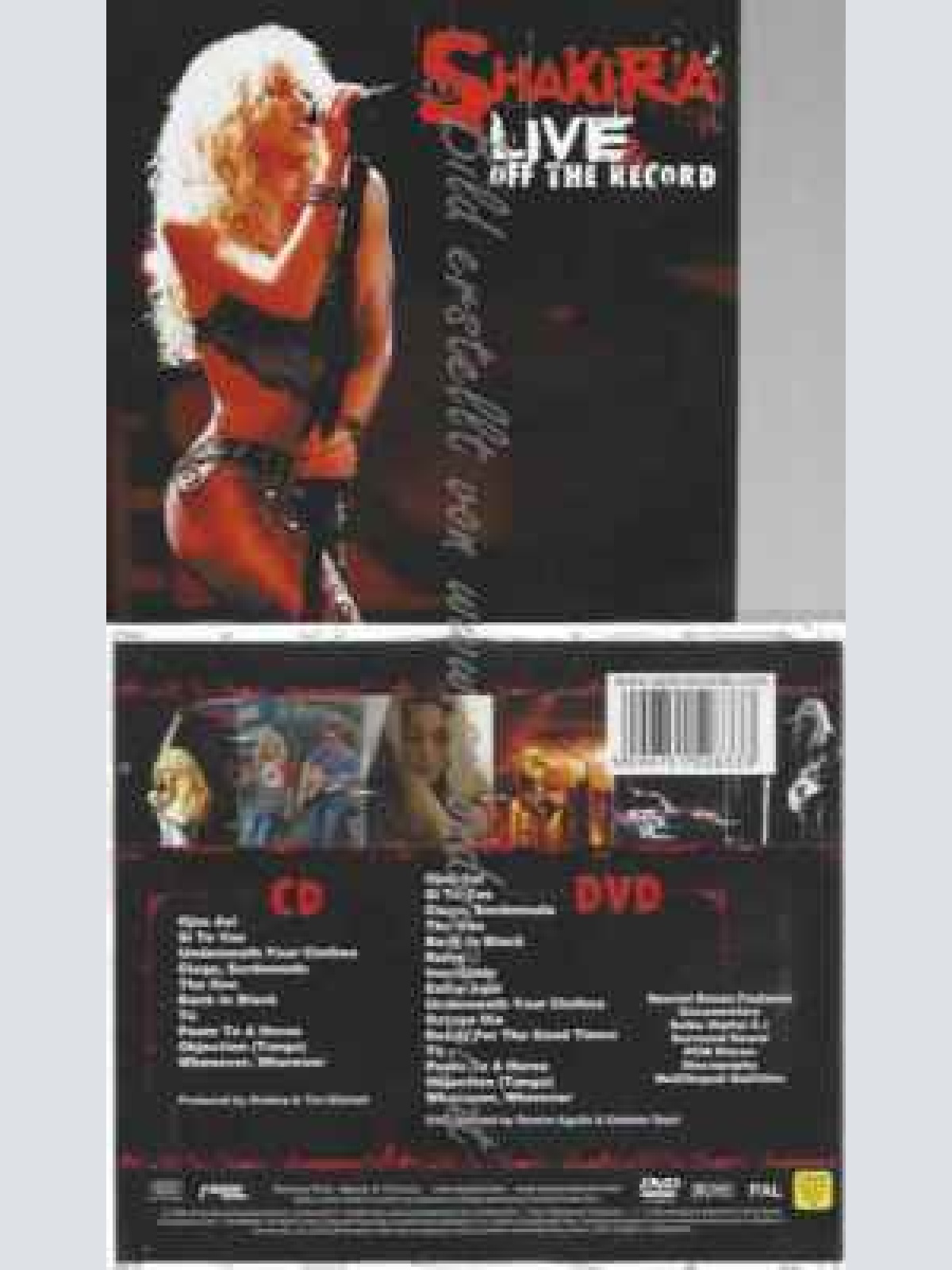 CD--SHAKIRA--LIVE & OFF THE RECORD