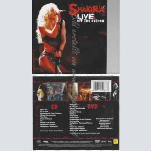 CD--SHAKIRA--LIVE & OFF THE RECORD