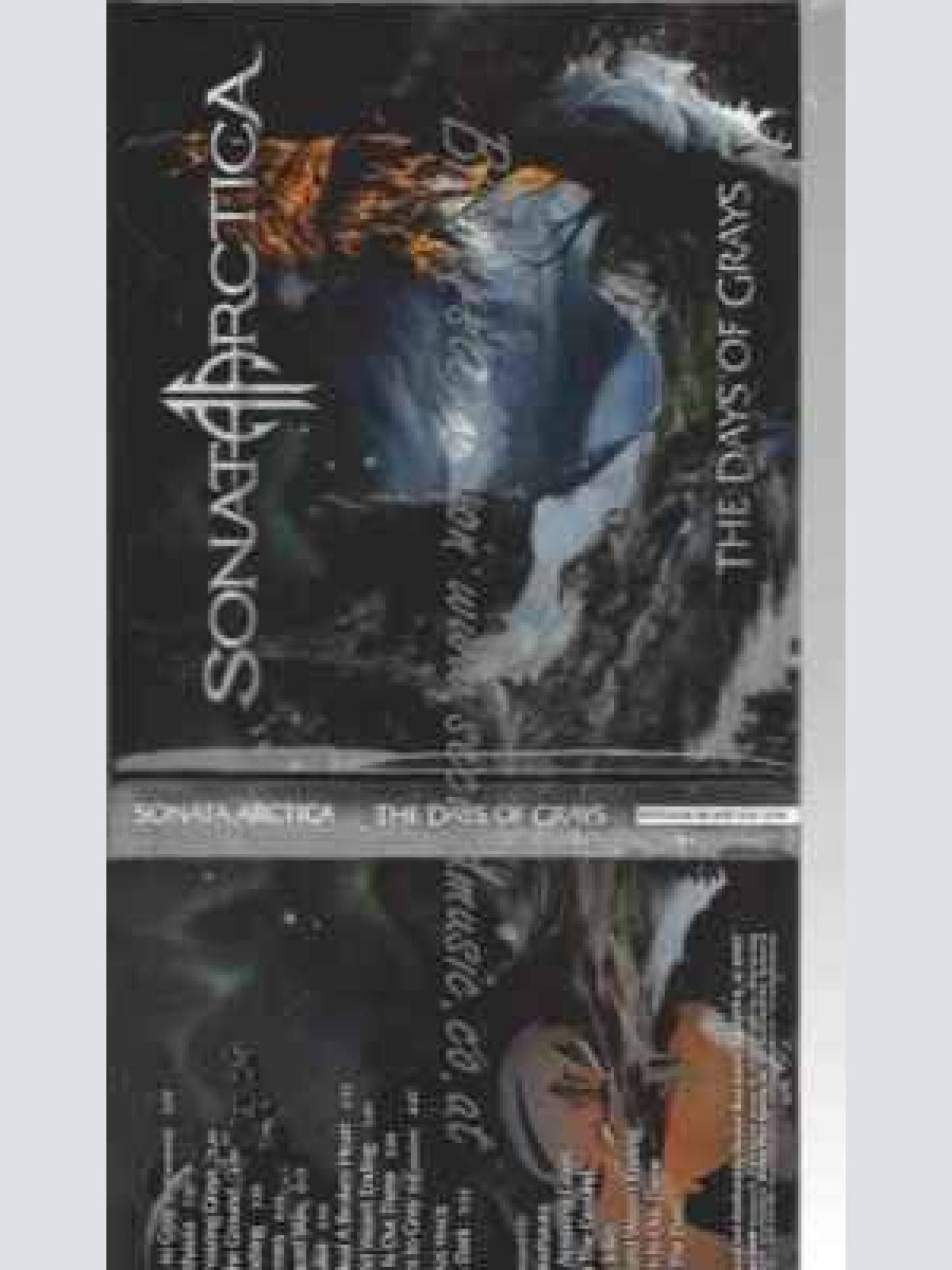 CD--SONATA ARCTICA | --THE DAYS OF GRAYS (LIMITED EDITION IM DIGIPAK