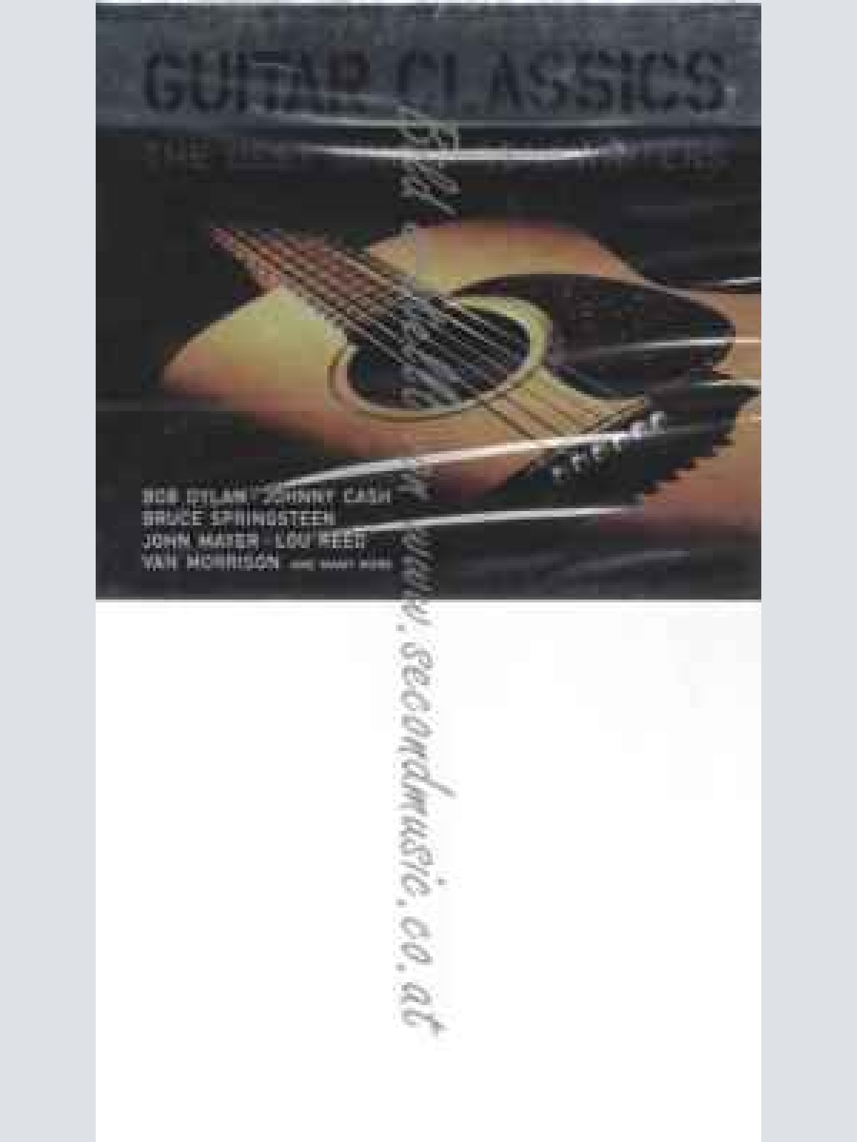 CD--VARIOUS--GUITAR CLASSICS: THE BEST SINGER SONGWRITERS