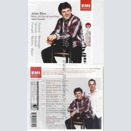 CD--JULIAN BLISS, JULIEN QUENTIN, ET AL. | --KLARINETTENSONATEN