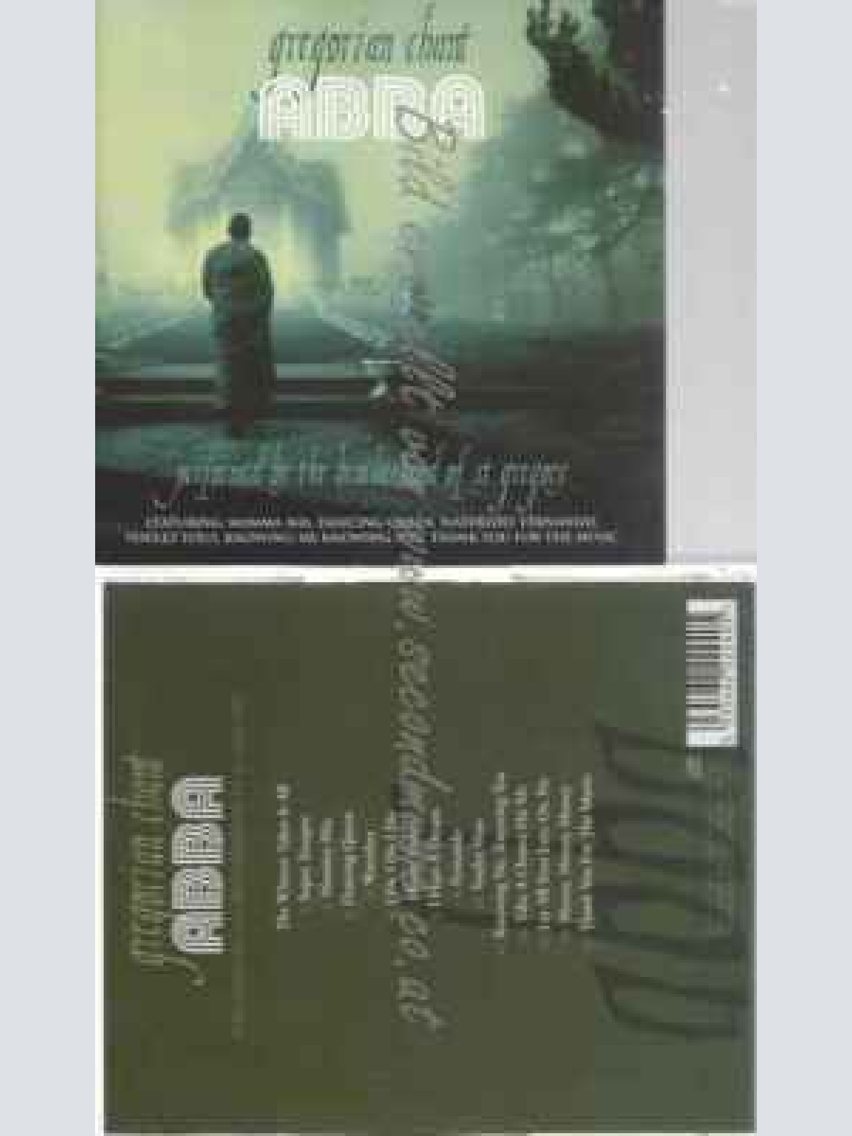 CD--  | --GREGORIAN CHANT - ABBA