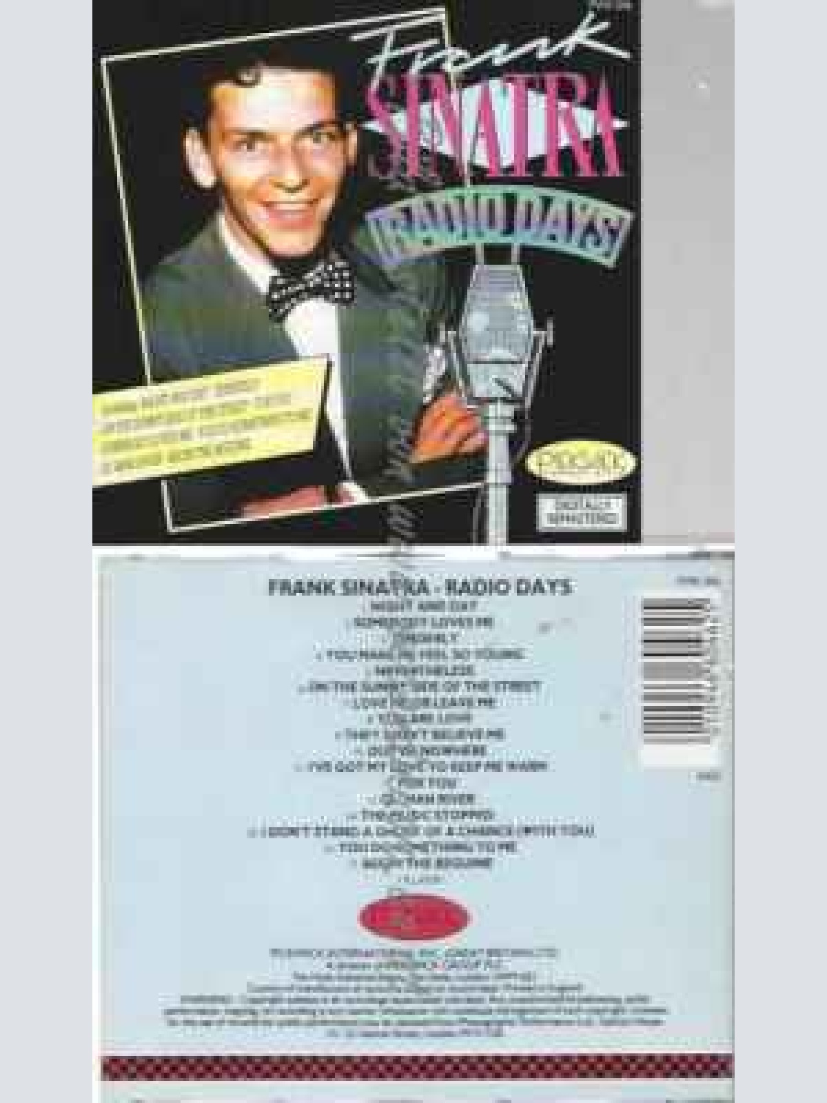CD--FRANK SINATRA | --RADIO DAYS (COMPILATION,  TRACKS)