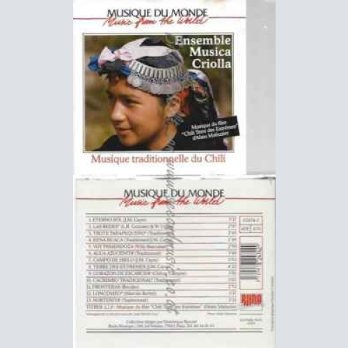 CD--ENSEMBLE MUSICA CRIOLLA | --TRADIT.MUSIC OF CHILE