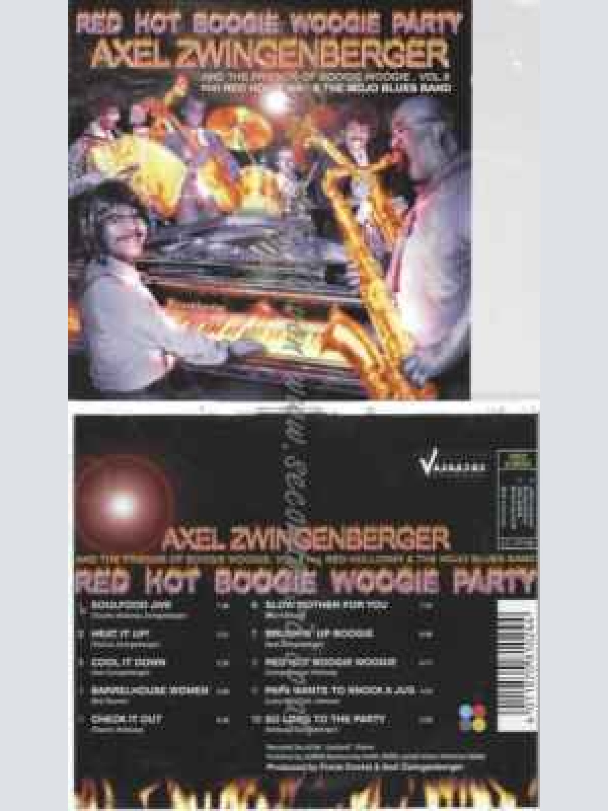 CD--AXEL ZWINGENBERGER  --FRIENDS OF BOOGIE WOOGIE VOL.9