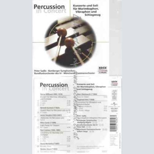 CD--SADLO,PETER  --PERCUSSION IN CONCERT (ELOQUENCE)