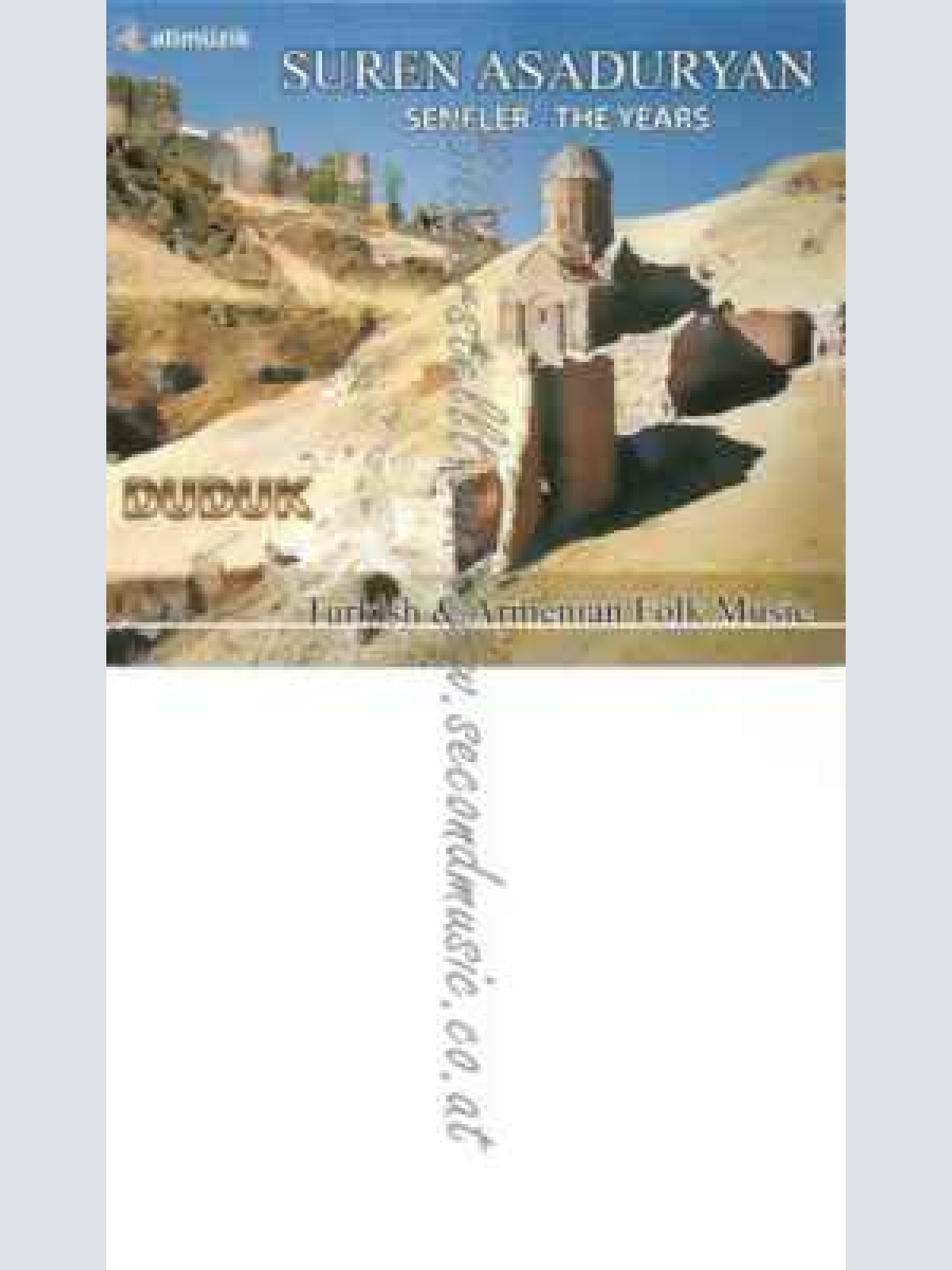 CD--THE YEARS/ SUREN ASADURYAN--SENELER