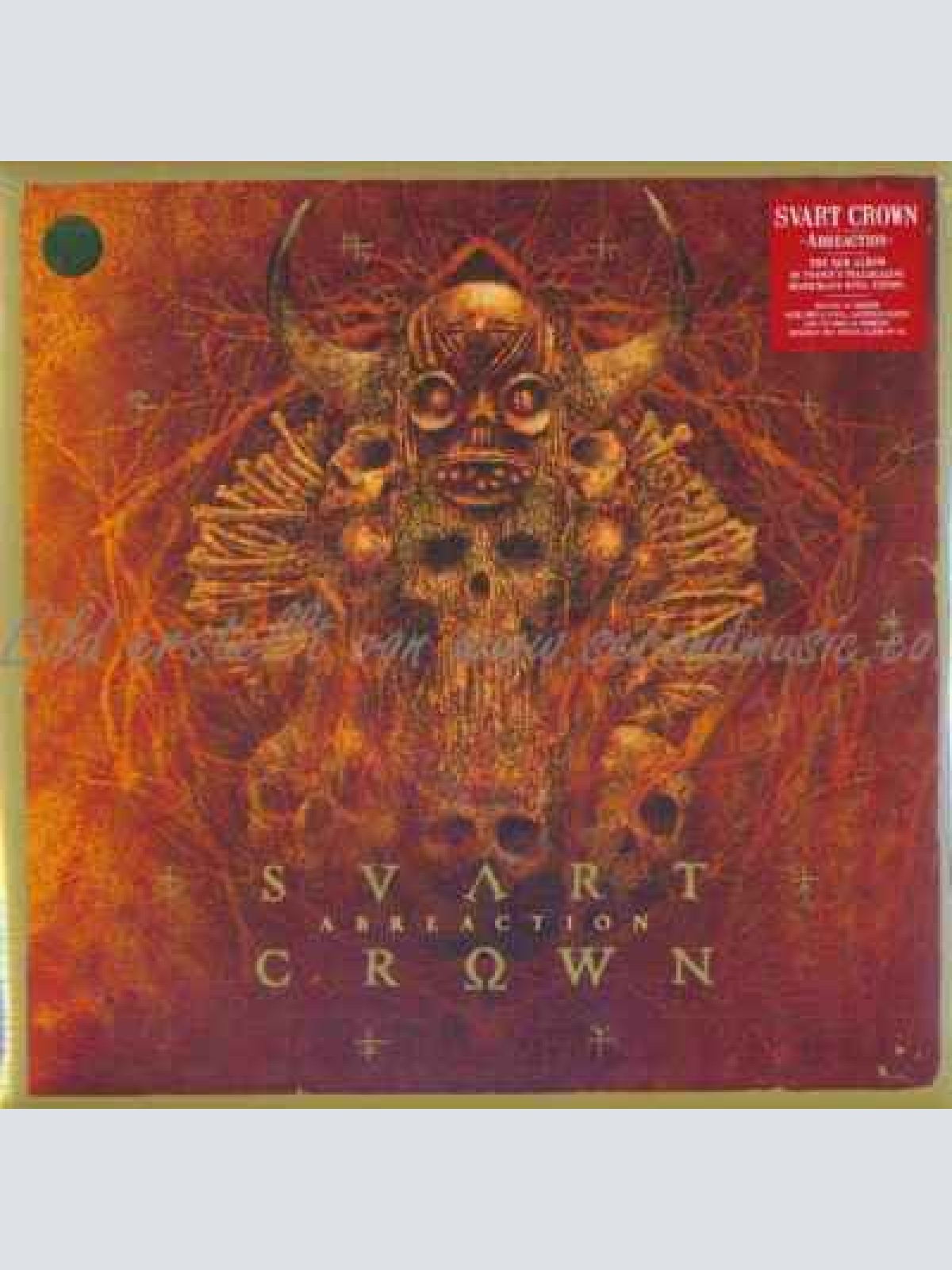 LP--  Svart Crown ?– Abreaction  // Gold