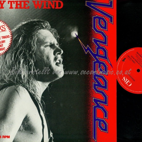 LP--VENGEANCE ONLY THE WIND // MAXI SINGLE