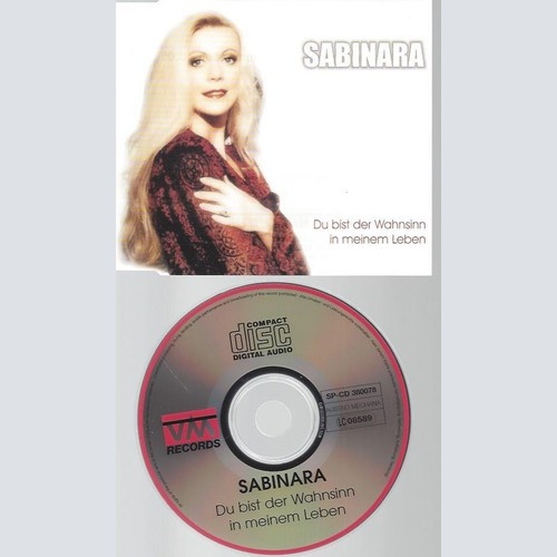 CD Sabrina Du bist der Wahnsinn in meinem Leben