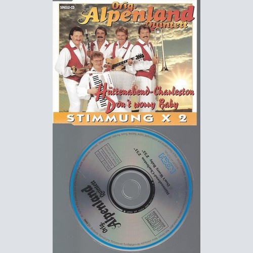 CD Orig. Alpenland Quintett – Hüttenabend-Charleston