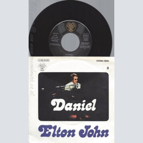 7" ELTON JOHN--DANIEL--1973 --SPAIN