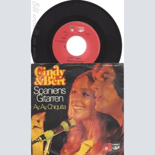 7" CINDY & BERT --SPANIENS GITARREN