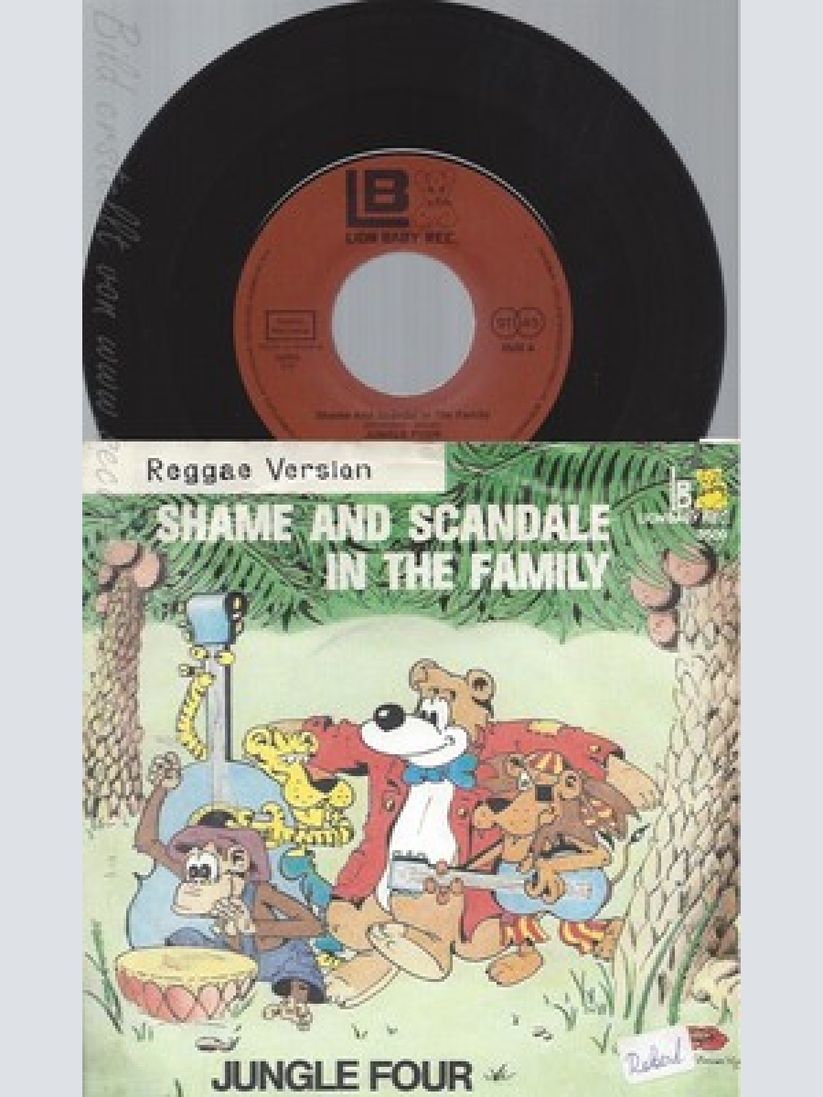 7" JUNGLE FOUR-- SHAME AND SCANDALE IN THE FAMILY --