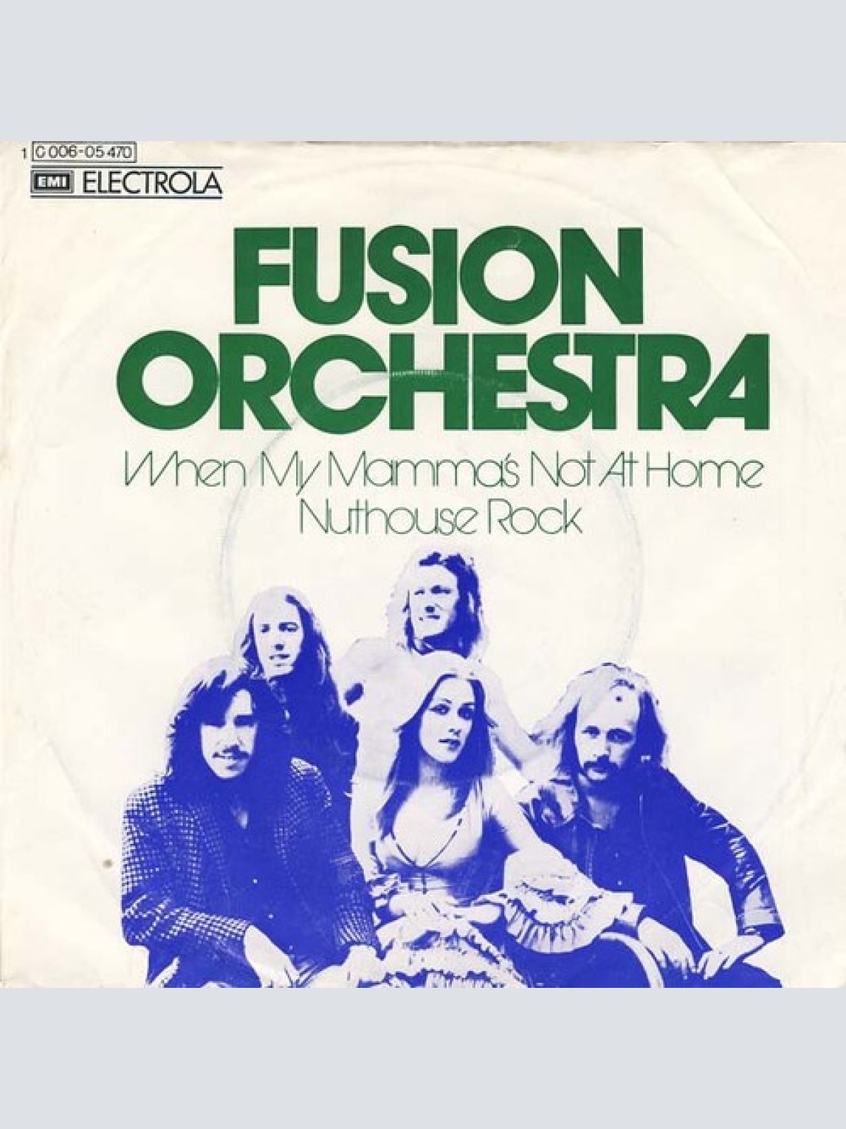 7", Mono Fusion Orchestra (2) - When My Mama's Not At Home / Nuthouse Rock