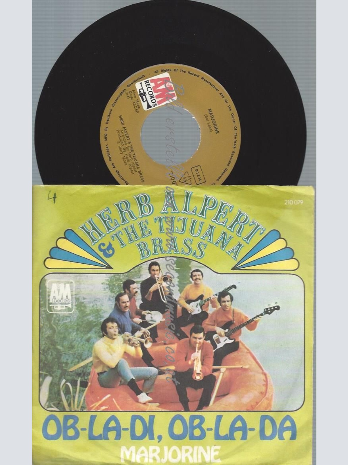 7"  Herb Alpert   Ob-La-Di, Ob-La-Da