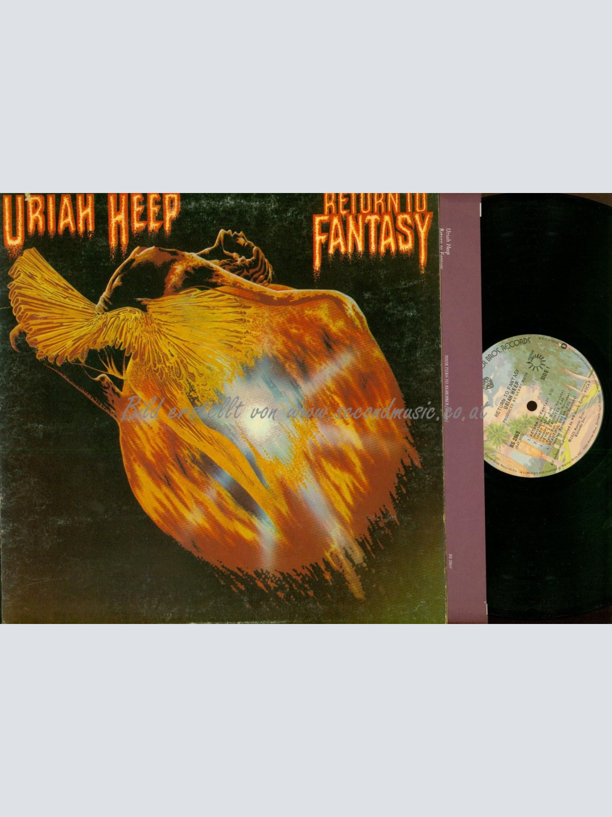 LP--  Uriah Heep  Return To Fantasy // FOC // US // CUTOUT // OIS