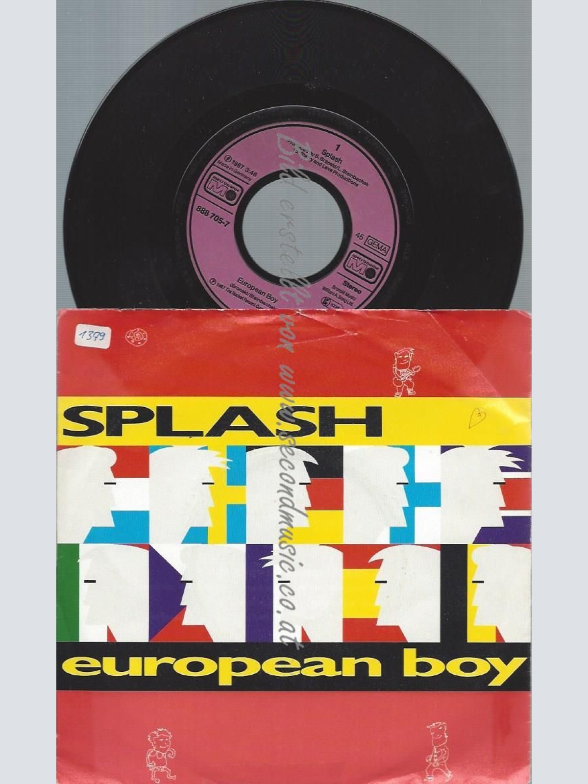 7"  Splash   European boy