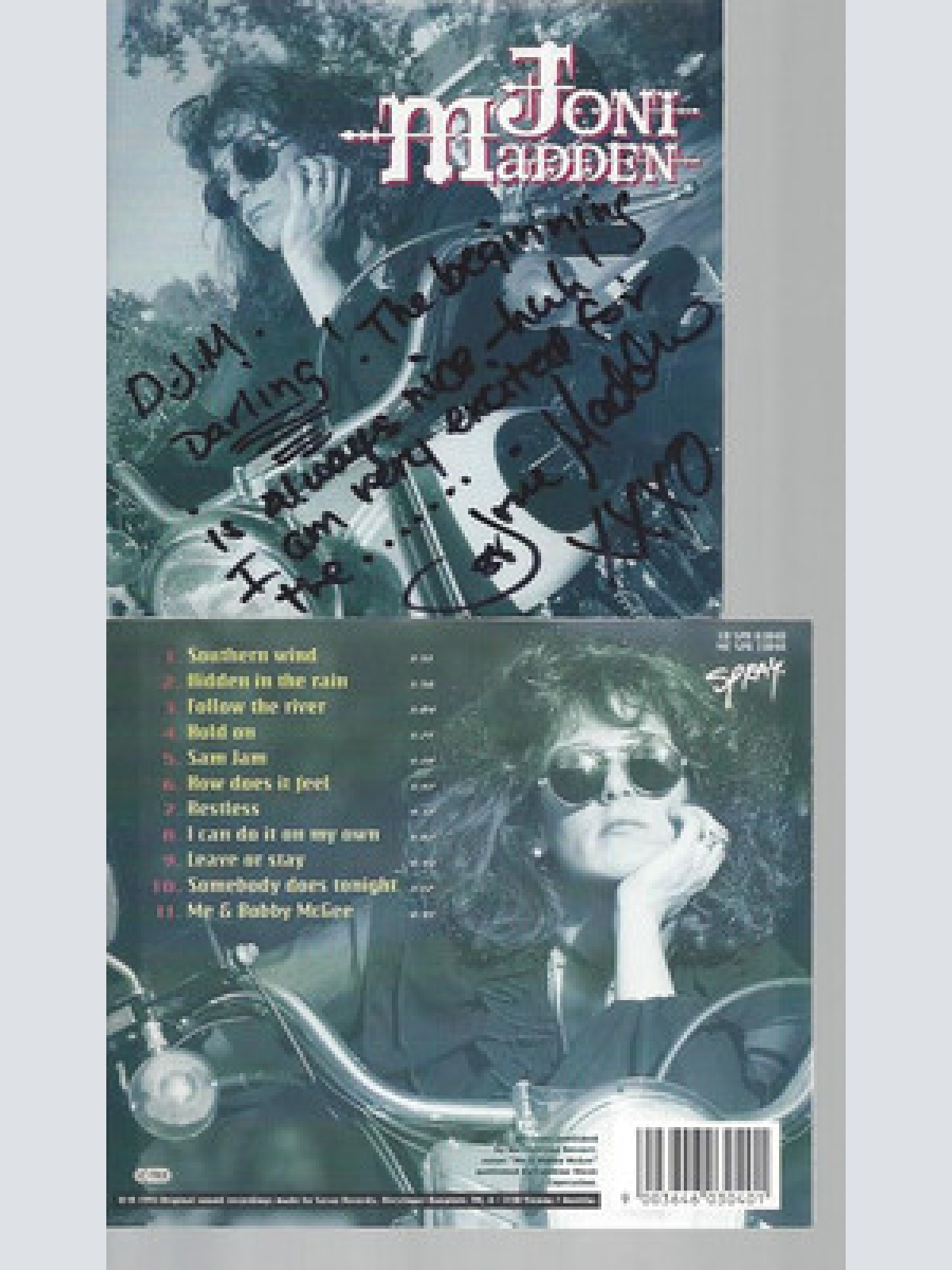 CD-- Joni Madden  Joni Madden // MIT WIDMUNG  SIGNED