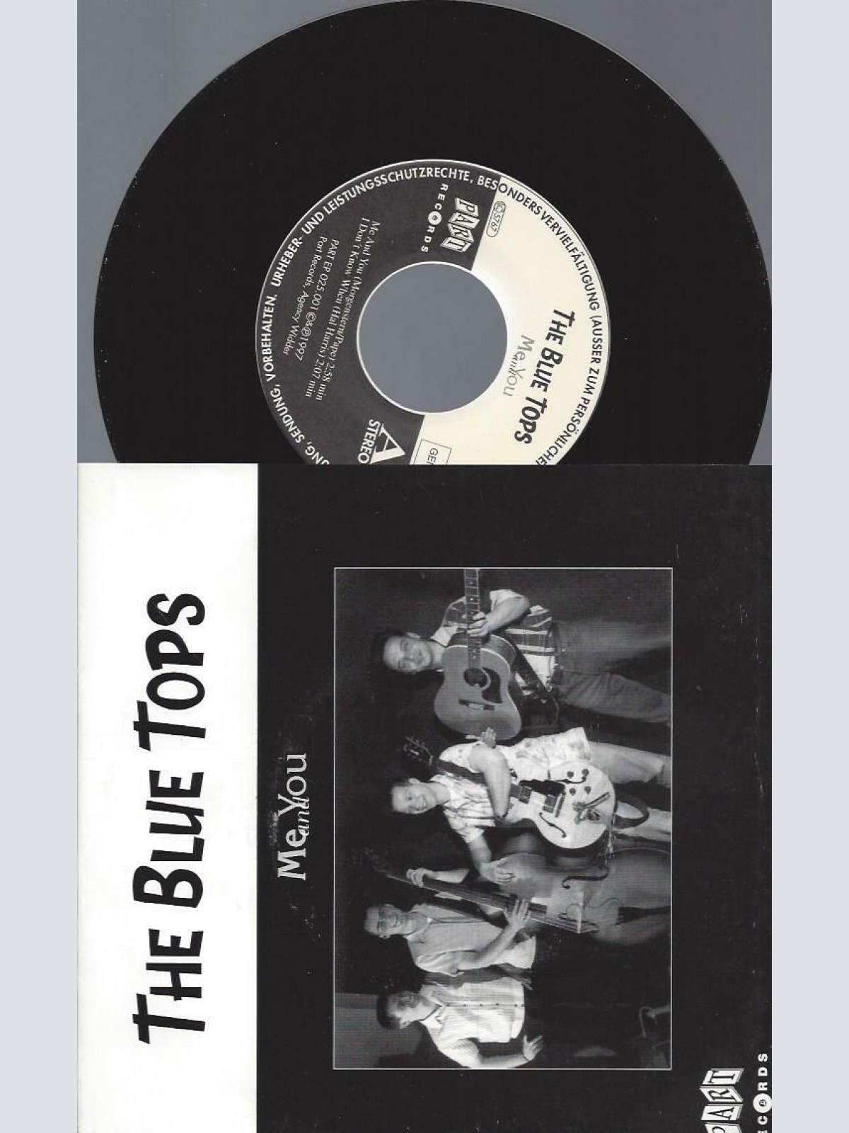 7" The Blue Tops – Me And You