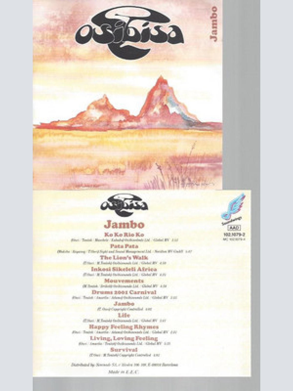 CD--OSIBISA  JAMBO