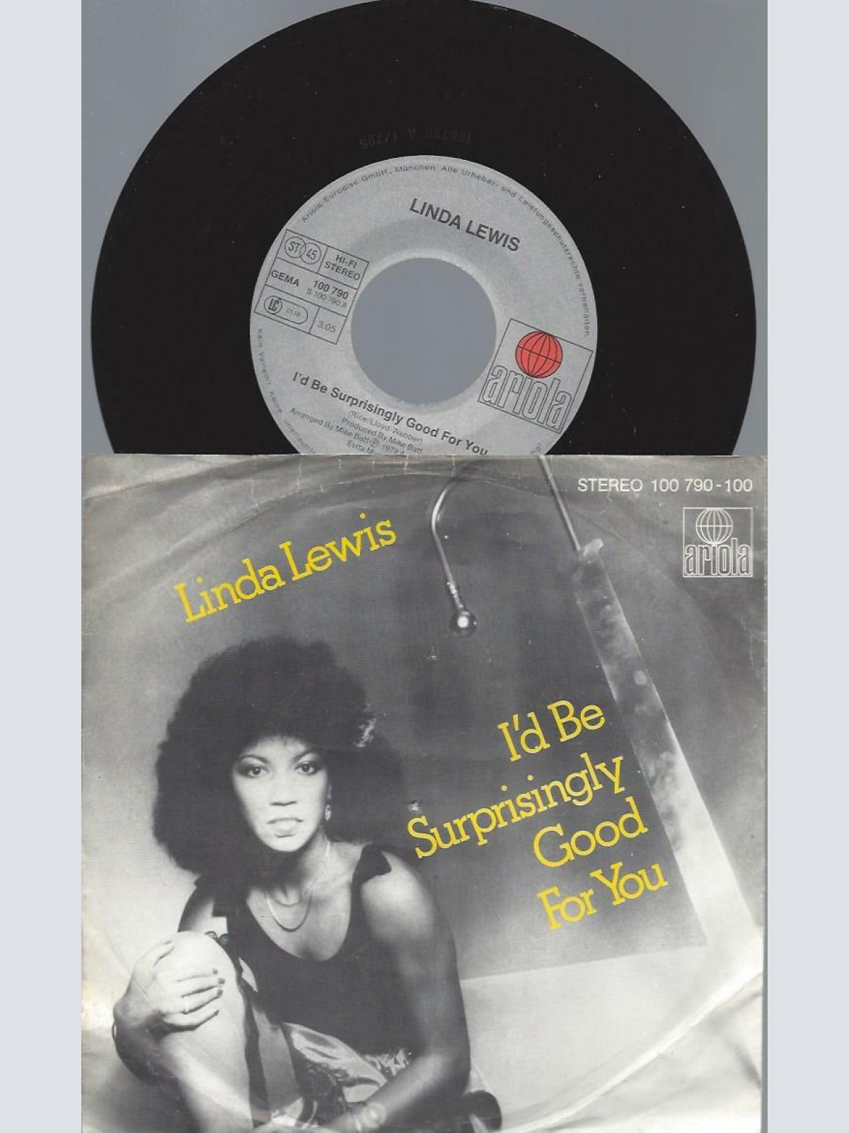 7"   Linda Lewis  I'd Be Surprisingly Good For You