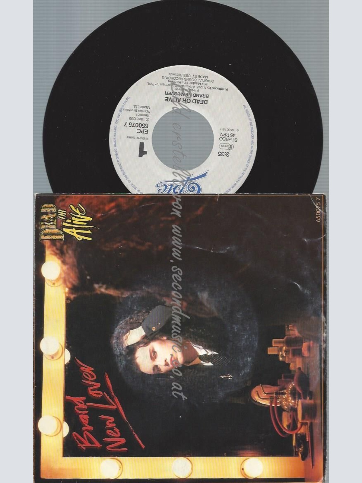 7"   Dead Or Alive  Brand New Lover