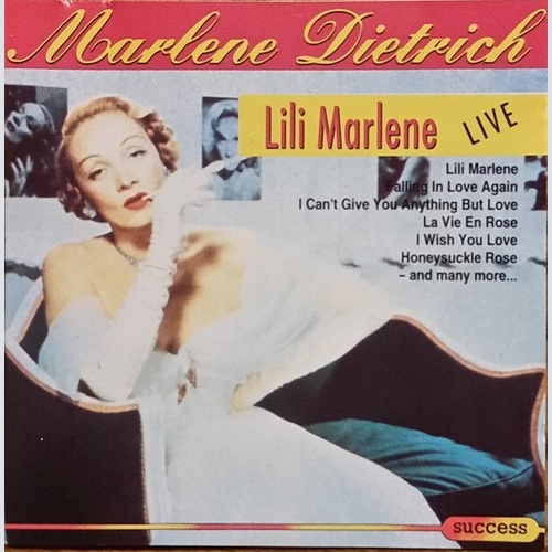 CD, Album, RE Marlene Dietrich - Lili Marlene - Live