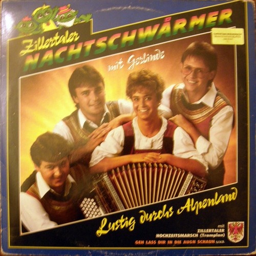 LP, Album Zillertaler Nachtschwärmer Mit Gerlinde (3) - Lustig Durchs Alpenland