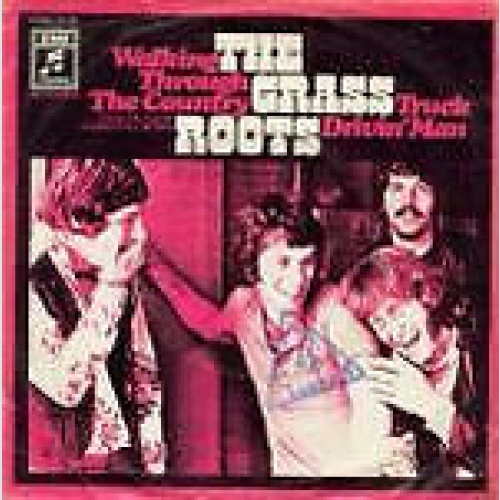 7", Single The Grass Roots - Walking Through The Country / Truck Drivin' Man