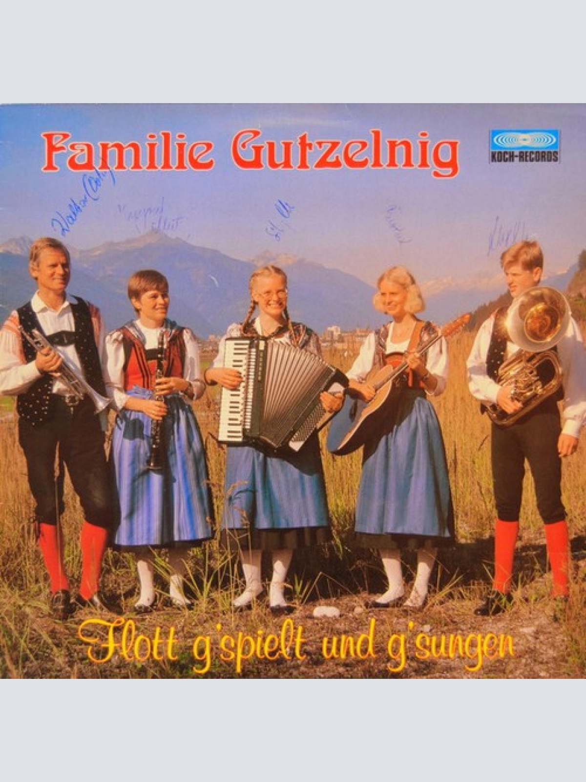 LP, Album Familie Gutzelnig - Flott g'spielt und g'sungen