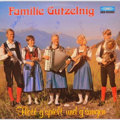 LP, Album Familie Gutzelnig - Flott g'spielt und g'sungen