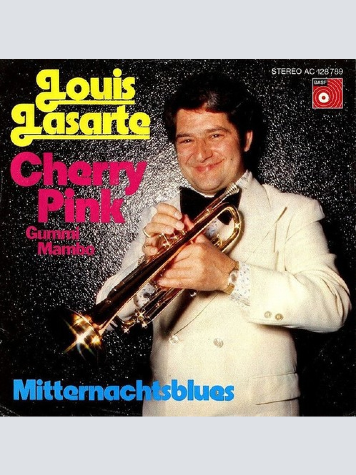 7" Louis Lasarte - Cherry Pink (Gummi Mambo) / Mitternachtsblues
