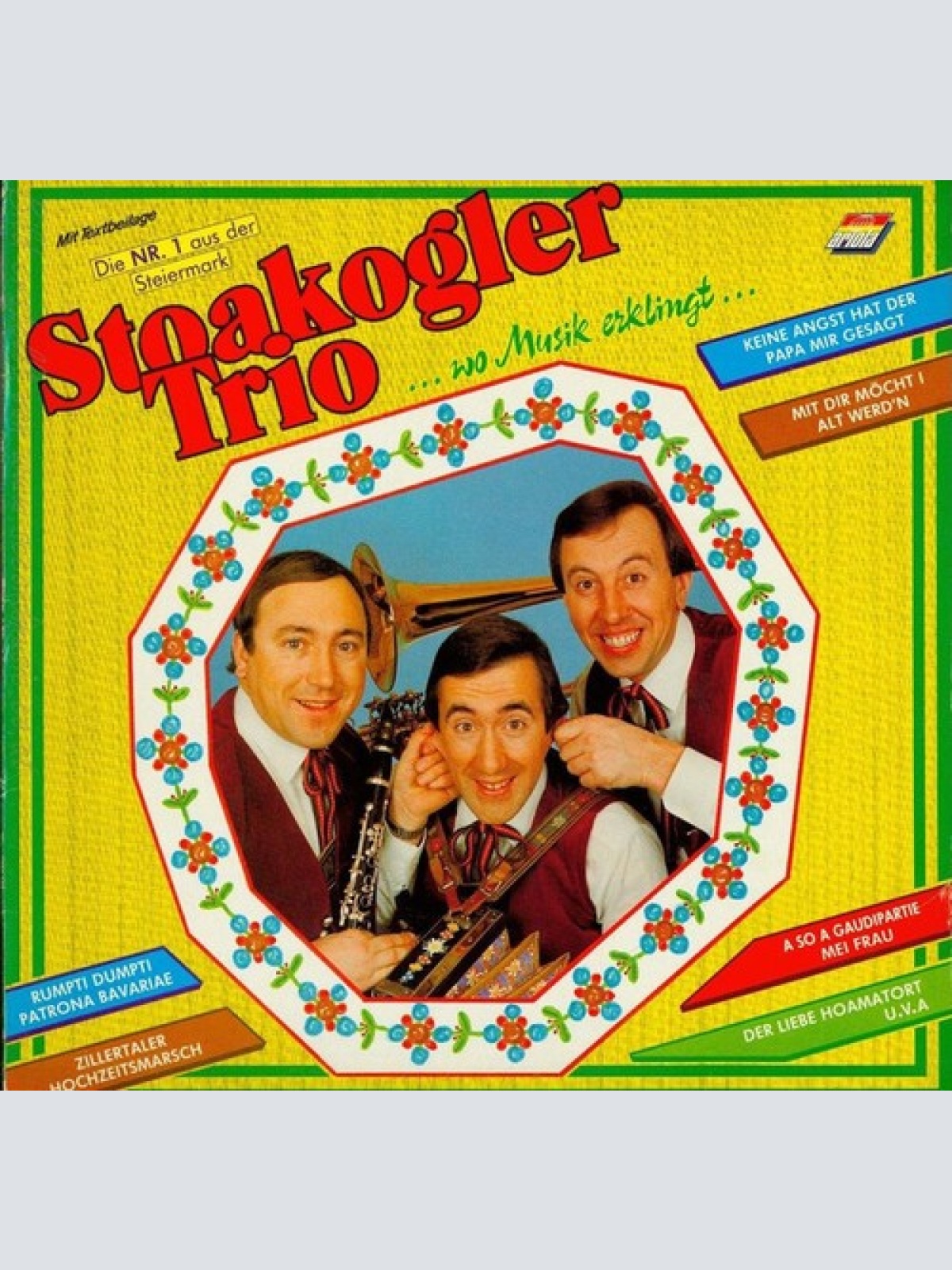 LP, Album Stoakogler Trio - Wo Musik Erklingt