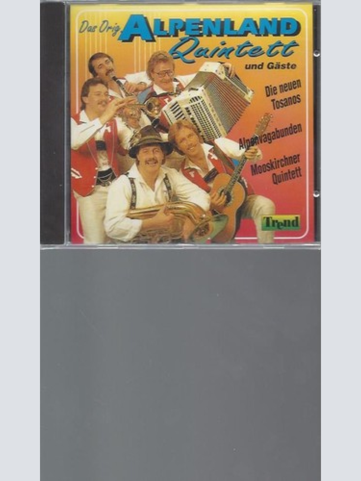 CD  Volkstümliche Musikantenparade Folge 1 Mooskirchner Quintett, Zillertal E...