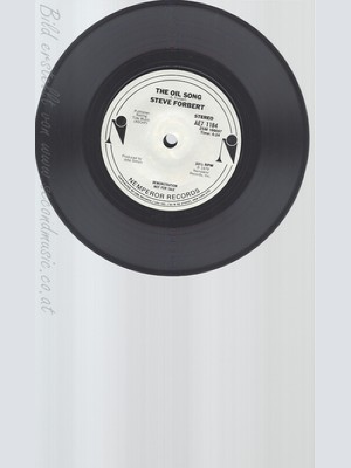 7" STEVE FORBERT-- THE OIL SONG --PROMO --NOT FOR SALE-ONE SIDE RECORD