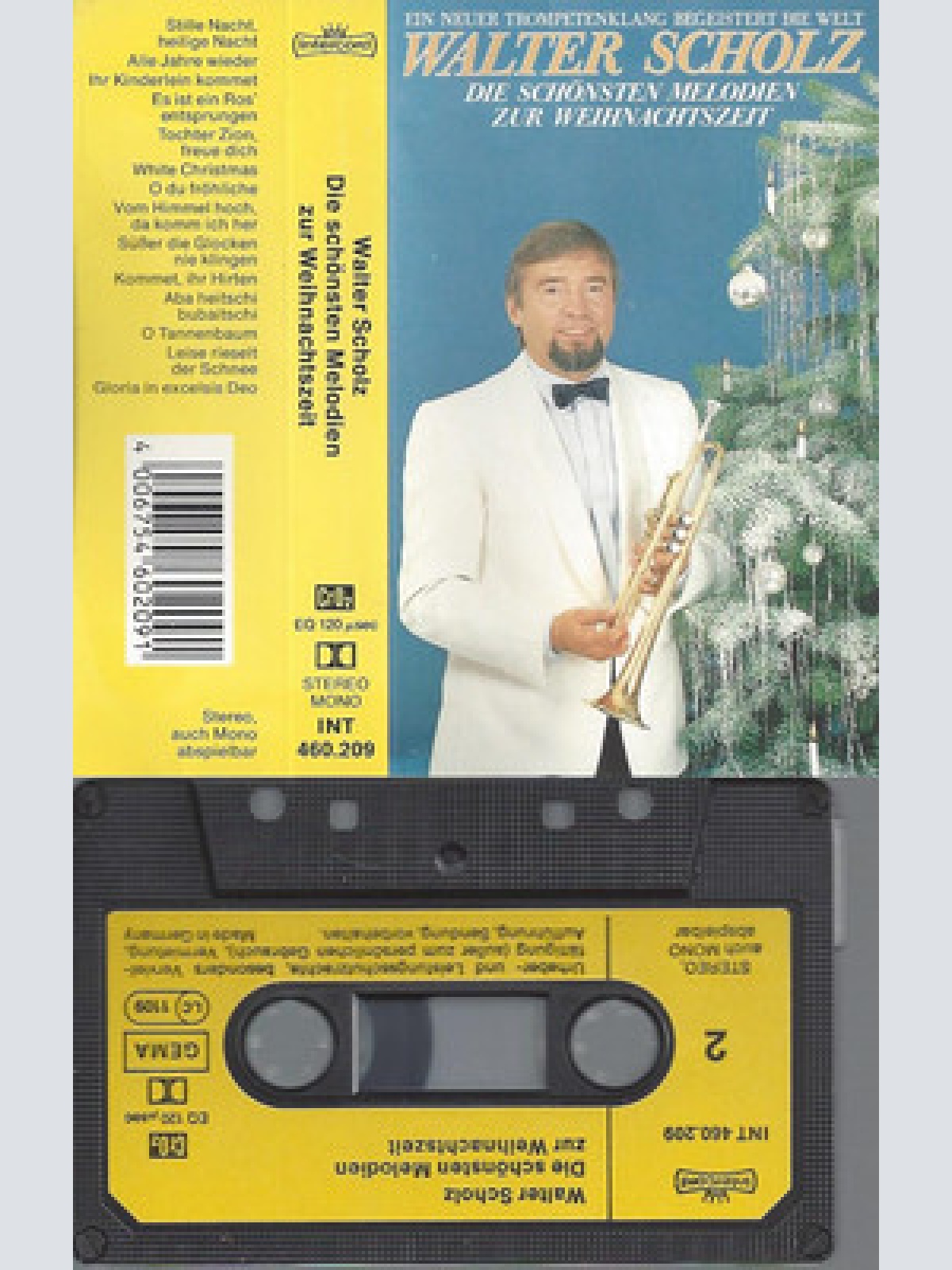 MC--WALTER SCHOLZ --DIE SCHÖNSTEN MELODIEN ZUR WEIHNACHTSZEIT