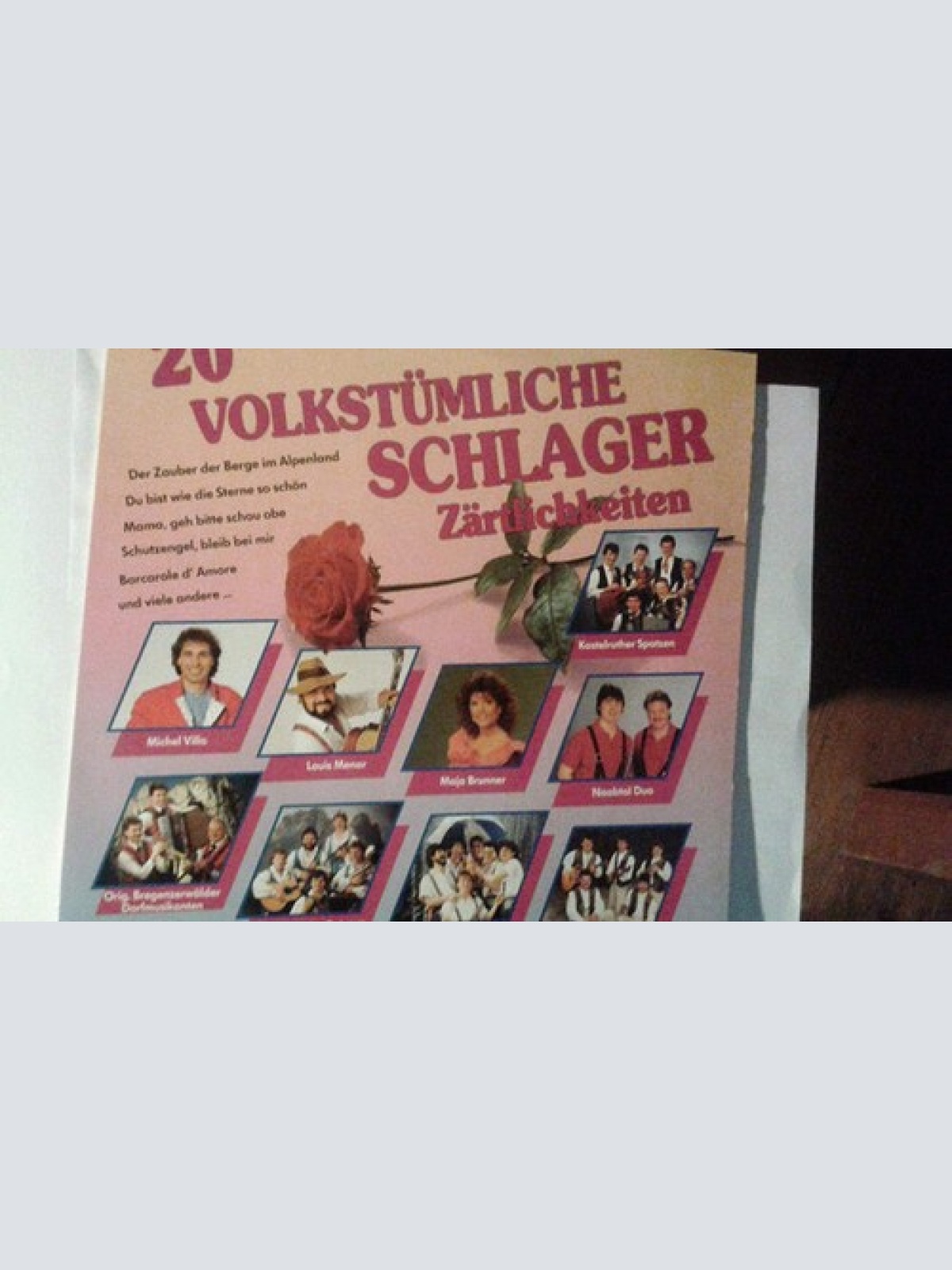 LP, Comp Various - 20 volkstümliche Schlagerzärtlichkeiten