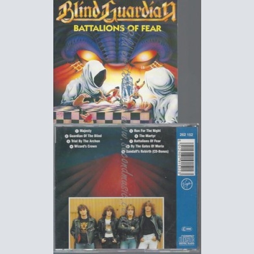CD--BLIND GUARDIAN--BATTALIONS OF FEAR | IMPORT