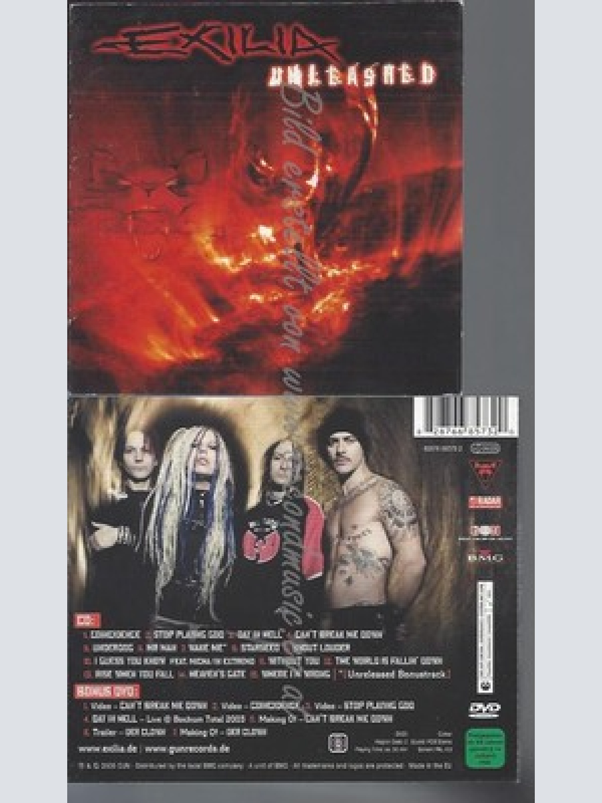 CD--CD + BONUS-DVD- | DOPPEL-CD/ EXILIA--UNLEASHED -NEW EDITION