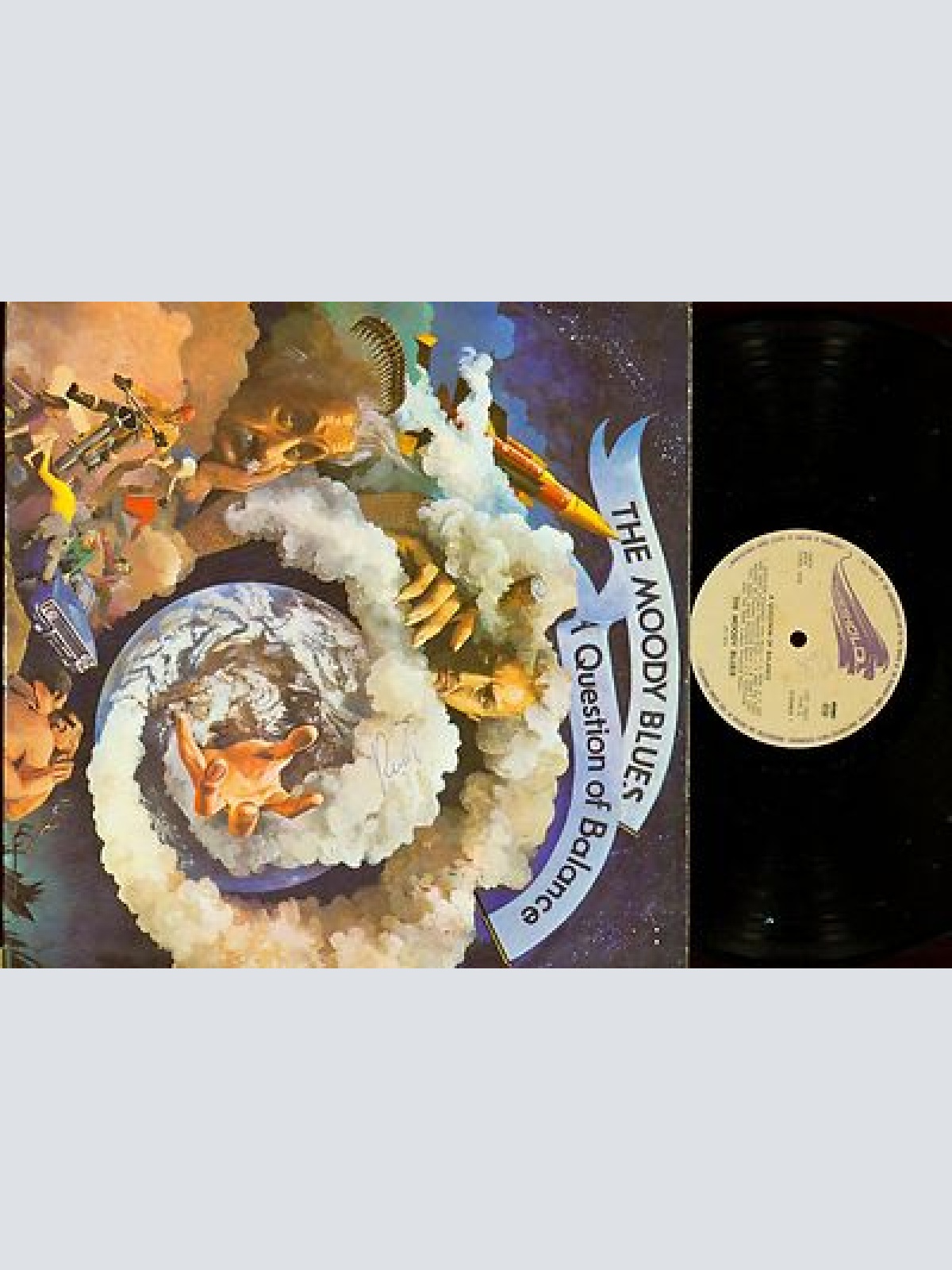 LP--THE MOODY BLUES --A QUESTION OF BALANCE-- JUGOTON --LST 73021--FOC