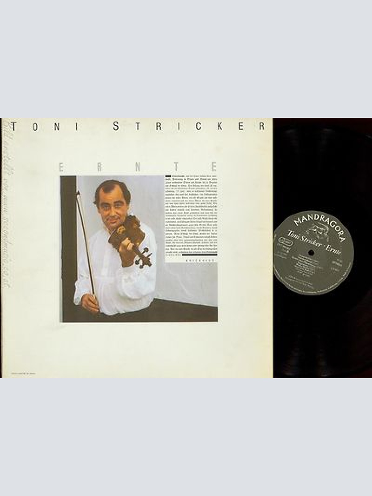 LP--TONI STRICKER--ERNTE--FOC