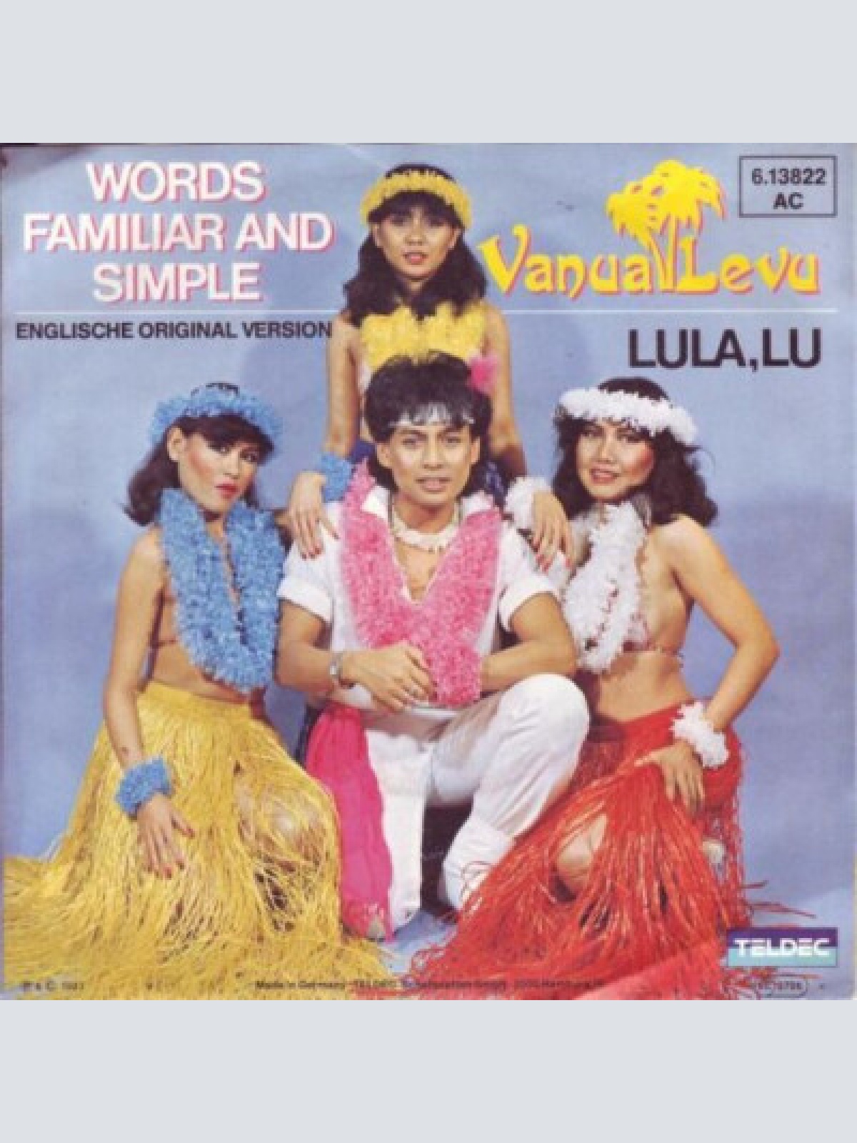 7", Single Vanua Levu - Words Familiar And Simple