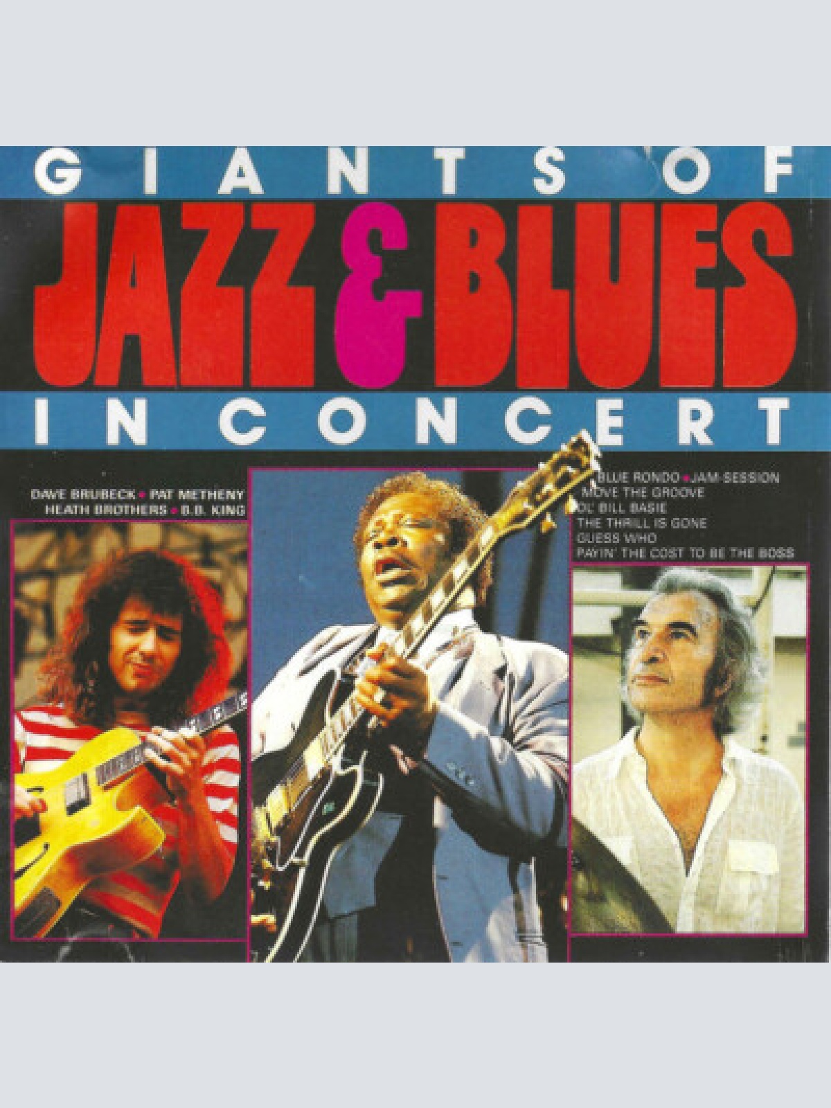 CD, Album Various - Giants Of Jazz & Blues In Concert