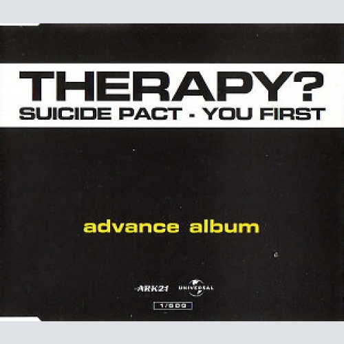 CD, Album, Promo Therapy? - Suicide Pact - You First