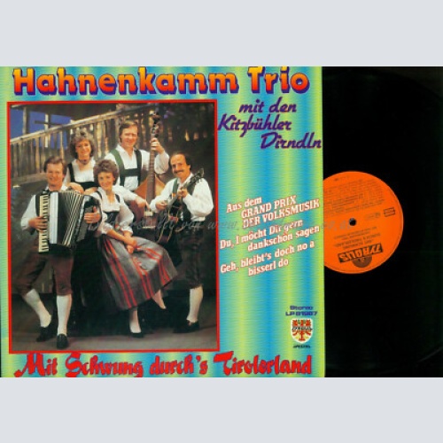 LP-- Hahnenkamm Trio Mit Schwung durch's Tirolerland