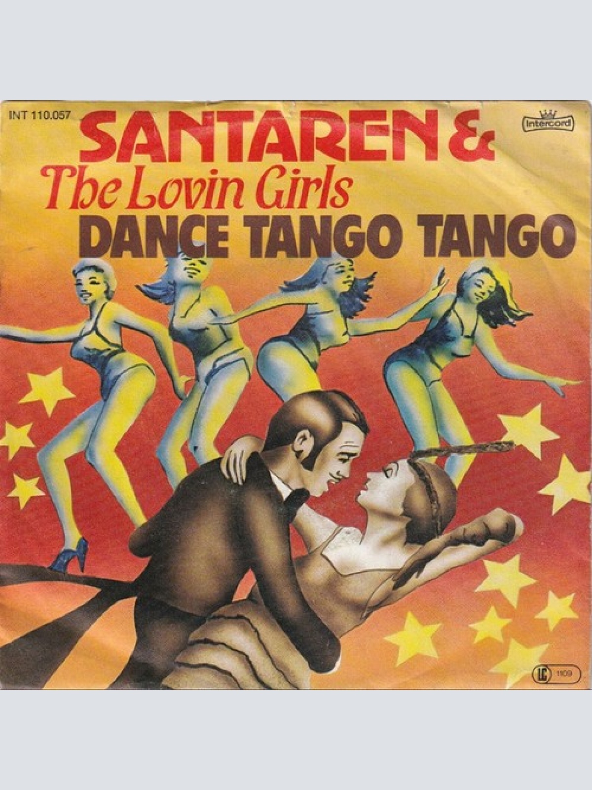 7", Single Santaren & The Lovin' Girls - Dance Tango Tango