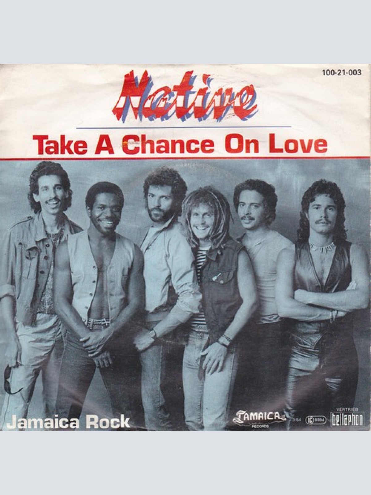 7", Single Native (9) - Take A Chance On Love / Jamaica Rock