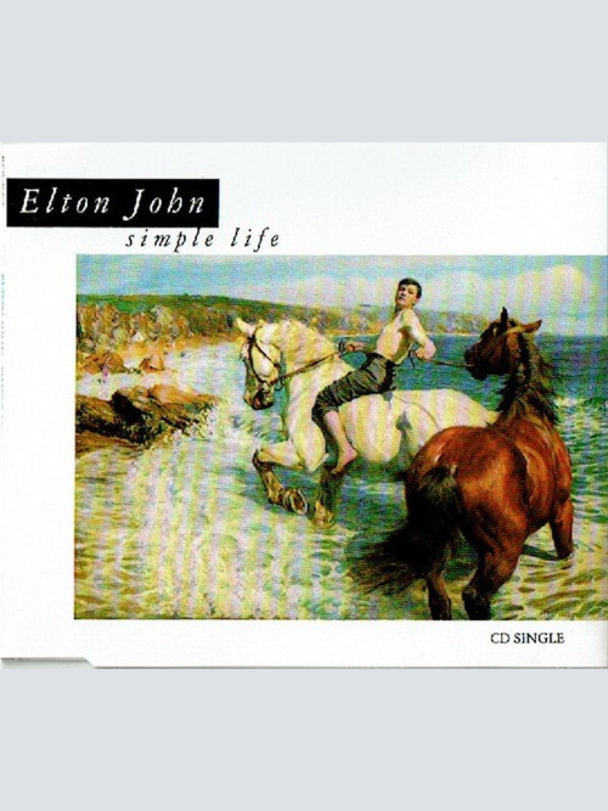 CD, Single Elton John - Simple Life